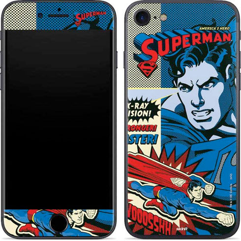 DC Comics Superman America's Hero iPhone SE (2nd & 3rd Gen) Skin