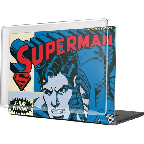 DC Comics Superman America's Hero MacBook Pro 16in (2021-25) Case plus Skin