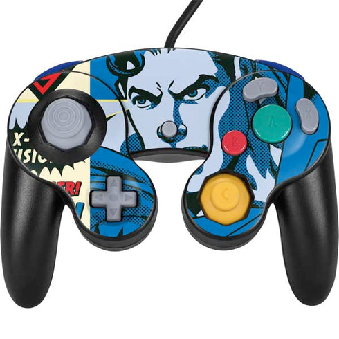DC Comics Superman America's Hero Nintendo GameCube Controller Skin