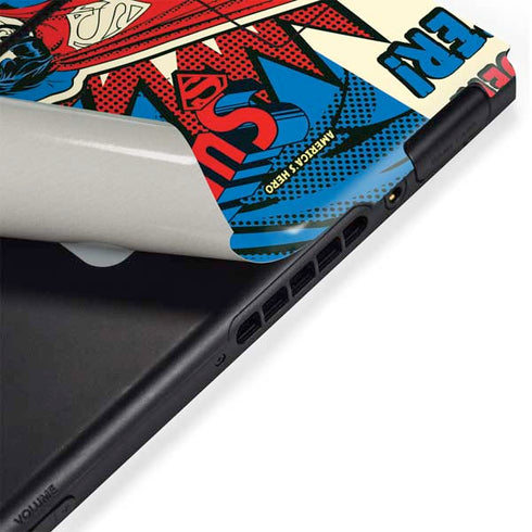 DC Comics Superman America's Hero Nintendo Switch Bundle Skin