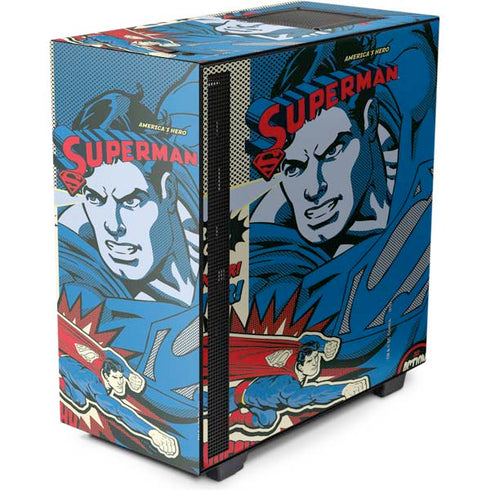 DC Comics Superman America's Hero NZXT H510 Compact ATX Mid-Tower Case Skin