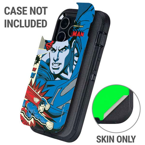 DC Comics Superman America's Hero Otterbox Defender iPhone Skin