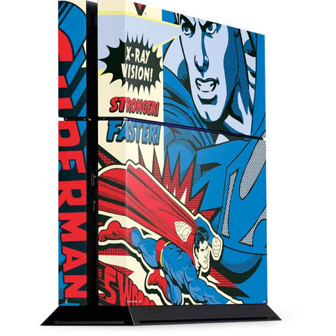DC Comics Superman America's Hero PS4 Console Skin