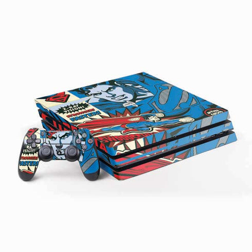 DC Comics Superman America's Hero PS4 Pro Bundle Skin
