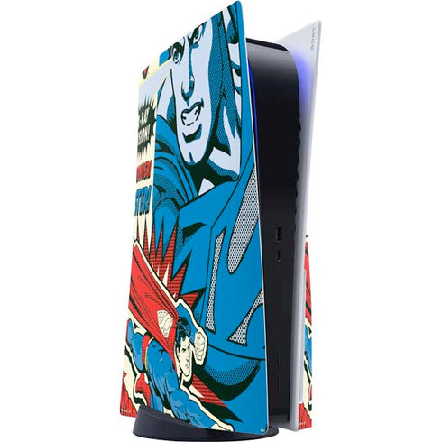 DC Comics Superman America's Hero PS5 Console Skin