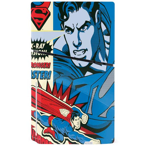 DC Comics Superman America's Hero PS5 Slim Disk Bundle Skin