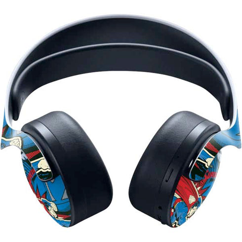 DC Comics Superman America's Hero PULSE 3D Wireless Headset for PS5 Skin