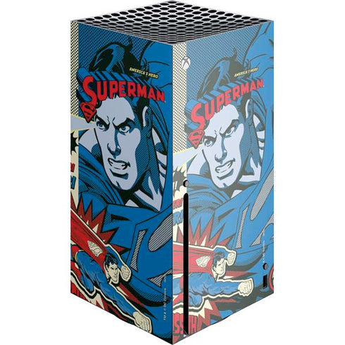 DC Comics Superman America's Hero Xbox Series X Console Skin