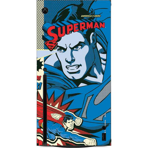 DC Comics Superman America's Hero Xbox Series X Console Skin