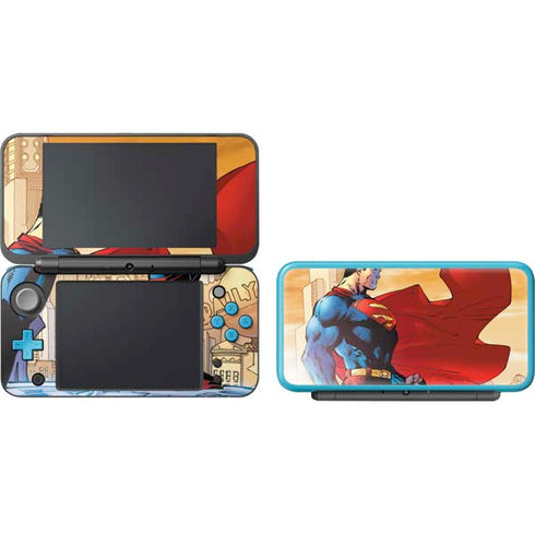 DC Comics Superman For Tomorrow Cover Art by Jim Lee Nintendo 2DS XL (2017) Skin