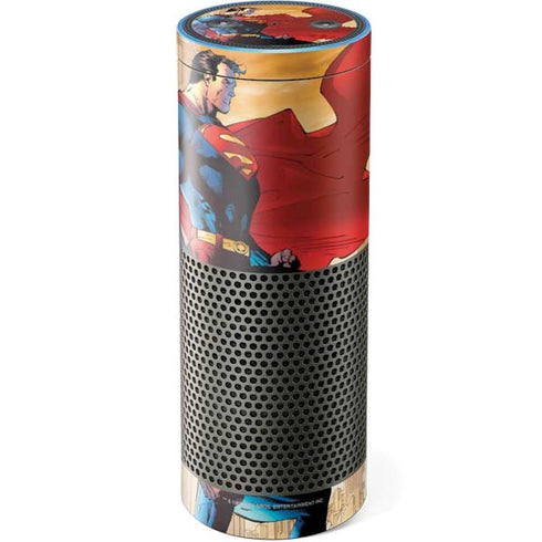 DC Comics Superman For Tomorrow Cover Art by Jim Lee Amazon Echo Skin