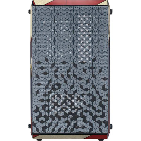 DC Comics Superman Vintage Pose American Flag Cooler Master MasterBox Q300L Mini Tower Skin