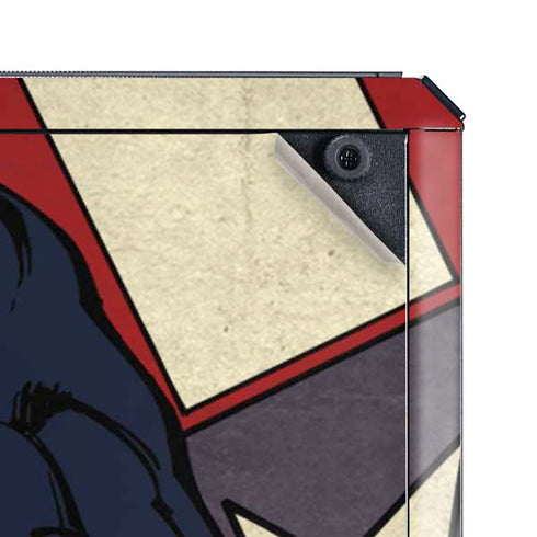 DC Comics Superman Vintage Pose American Flag Cooler Master MasterBox Q300L Mini Tower Skin