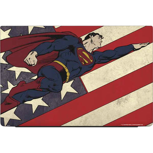 DC Comics Superman Vintage Pose American Flag Dell Vostro Skin