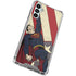 DC Comics Superman Vintage Pose American Flag Galaxy A15 5G Clear Case