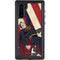 DC Comics Superman Vintage Pose American Flag Galaxy Note 10 Waterproof Case