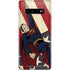 DC Comics Superman Vintage Pose American Flag Galaxy S10 Plus Skin