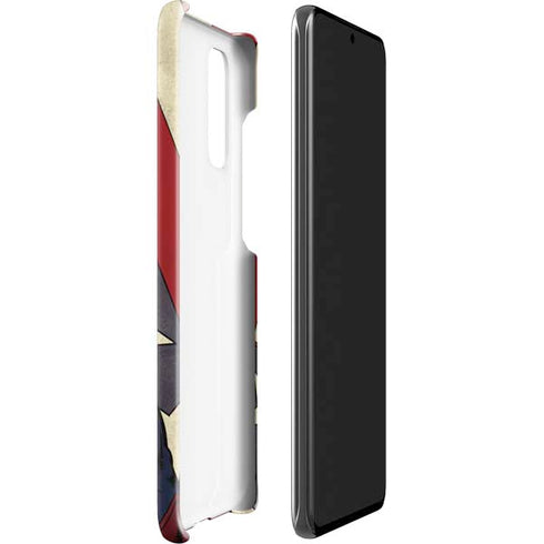 DC Comics Superman Vintage Pose American Flag Galaxy S20 Lite Case