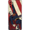 DC Comics Superman Vintage Pose American Flag Galaxy S20 Plus Skin