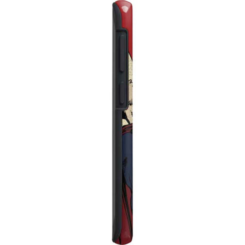 DC Comics Superman Vintage Pose American Flag Galaxy S20 Ultra 5G Pro Case