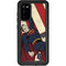 DC Comics Superman Vintage Pose American Flag Galaxy S20 Waterproof Case