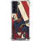 DC Comics Superman Vintage Pose American Flag Galaxy S21 5G Clear Case