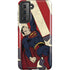 DC Comics Superman Vintage Pose American Flag Galaxy S21 5G Pro Case