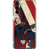 DC Comics Superman Vintage Pose American Flag Galaxy S21 5G Skin