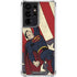 DC Comics Superman Vintage Pose American Flag Galaxy S21 Ultra 5G Clear Case