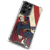 DC Comics Superman Vintage Pose American Flag Galaxy S21 Ultra 5G Clear Case