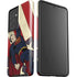DC Comics Superman Vintage Pose American Flag Galaxy S21 Ultra 5G Pro Case