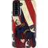 DC Comics Superman Vintage Pose American Flag Galaxy S22 Plus Pro Case