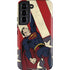 DC Comics Superman Vintage Pose American Flag Galaxy S22 Pro Case