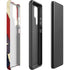 DC Comics Superman Vintage Pose American Flag Galaxy S22 Ultra Pro Case