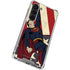DC Comics Superman Vintage Pose American Flag Galaxy S23 Clear Case