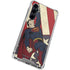DC Comics Superman Vintage Pose American Flag Galaxy S23 FE Clear Case
