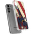 DC Comics Superman Vintage Pose American Flag Galaxy S24 Plus Clear Case