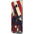 DC Comics Superman Vintage Pose American Flag Galaxy S8 Plus Skin