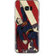 DC Comics Superman Vintage Pose American Flag Galaxy S8 Plus Skin