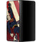 DC Comics Superman Vintage Pose American Flag Galaxy Z Fold3 5G Skin