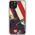 DC Comics Superman Vintage Pose American Flag iPhone 11 Pro Clear Case