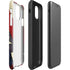 DC Comics Superman Vintage Pose American Flag iPhone 11 Pro Max Impact Case