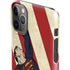 DC Comics Superman Vintage Pose American Flag iPhone 11 Pro Max Lite Case