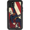 DC Comics Superman Vintage Pose American Flag iPhone 11 Pro Max Waterproof Case