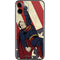 DC Comics Superman Vintage Pose American Flag iPhone 11 Pro Skin