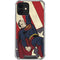 DC Comics Superman Vintage Pose American Flag iPhone 12 Clear Case