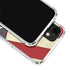 DC Comics Superman Vintage Pose American Flag iPhone 12 Clear Case