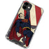 DC Comics Superman Vintage Pose American Flag iPhone 12 Clear Case