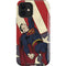 DC Comics Superman Vintage Pose American Flag iPhone 12 Impact Case