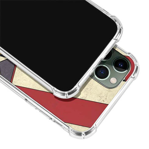 DC Comics Superman Vintage Pose American Flag iPhone 12 Pro Max Clear Case
